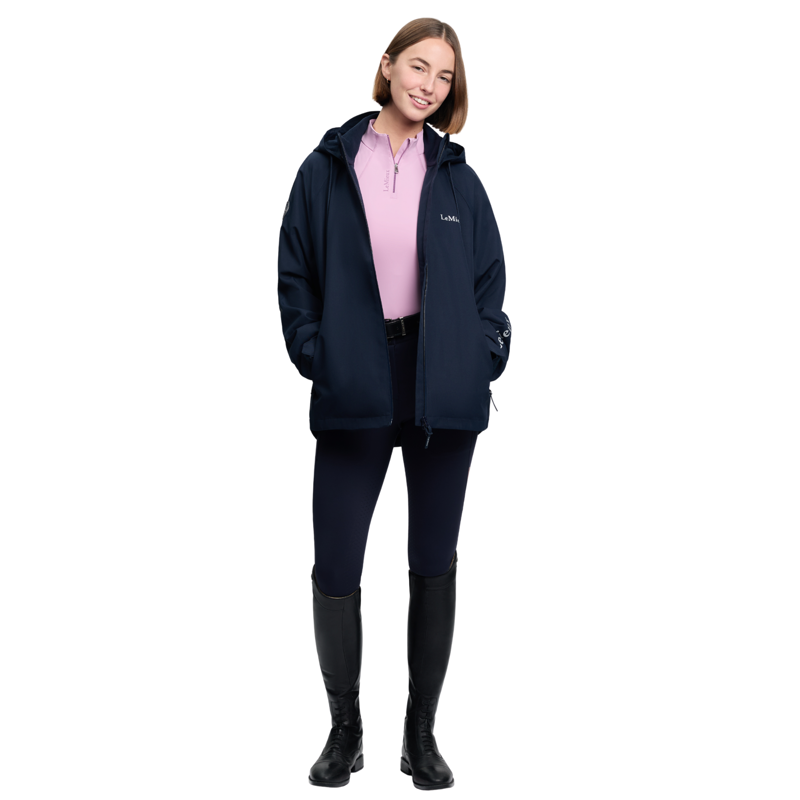 LeMieux Indra Waterproof Jacket in Navy-8